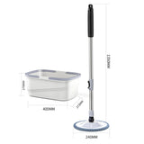 Hand Free Washing 360 Degree Rotary Mop with Bucket