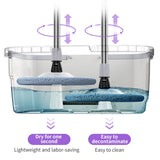 Hand Free Washing 360 Degree Rotary Mop with Bucket