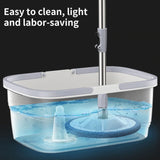 Hand Free Washing 360 Degree Rotary Mop with Bucket