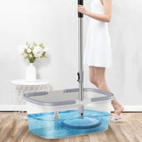 Hand Free Washing 360 Degree Rotary Mop with Bucket